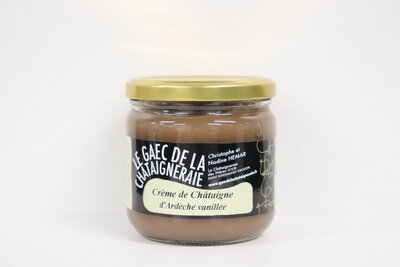 Crème de châtaigne vanillée
