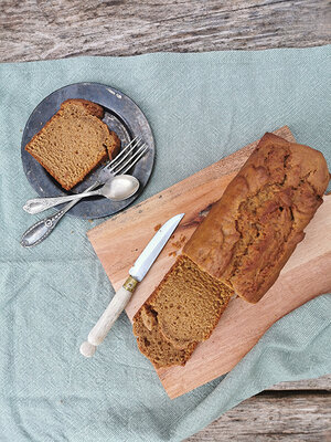 Cake huile d'olive & vanille
