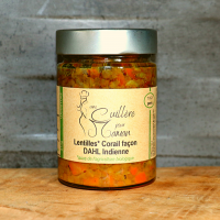 Lentilles corail en dahl indienne