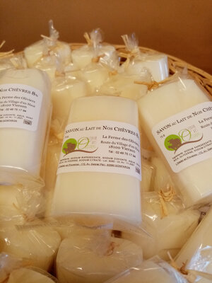 Savon au lait de nos chèvres
