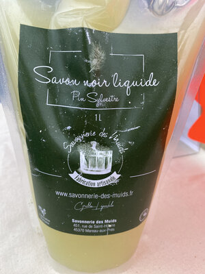 Savon noir liquide pin sylvestre