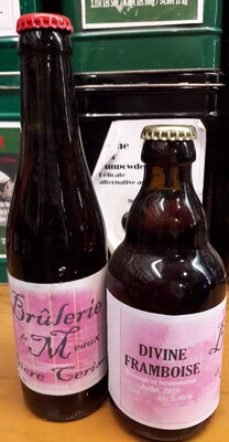 Lot de bières aux fruits