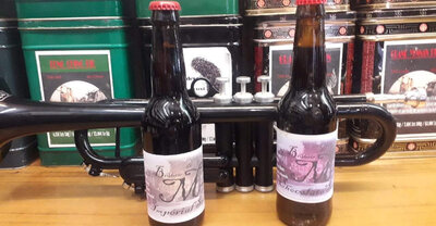 Lot de stout impérial et chocolat