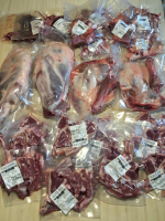 Agneau entier découpé sous-vide