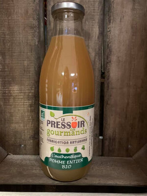 Jus de pomme entier bio 1l
