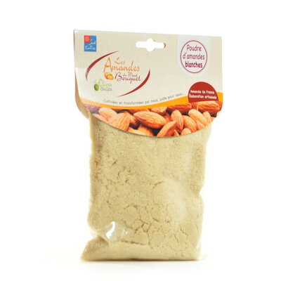 Amandes en poudre blanche