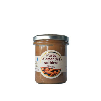Purée d'amandes entières grillées