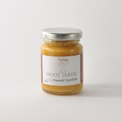 Moutarde au piment d'espelette 200 g