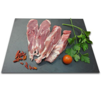 2 tranches d'epaule d'agneau