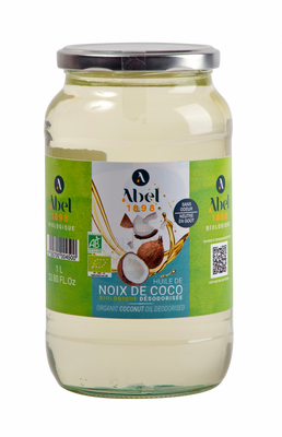 Coco bio désodorisée bouteille verre litre