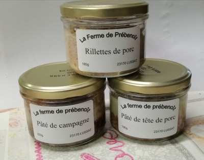 Rillettes de porc (180 g)