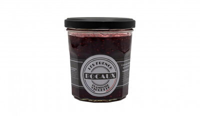 Confiture framboises violette
