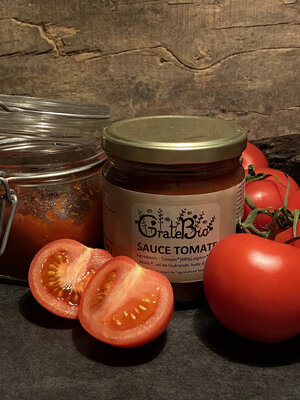 Coulis de tomate bocal 340 gr