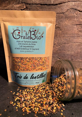 Trio de lentilles