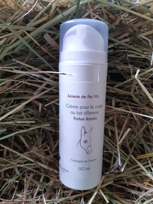 Lait bêtise d'ânesse crème pour le corps