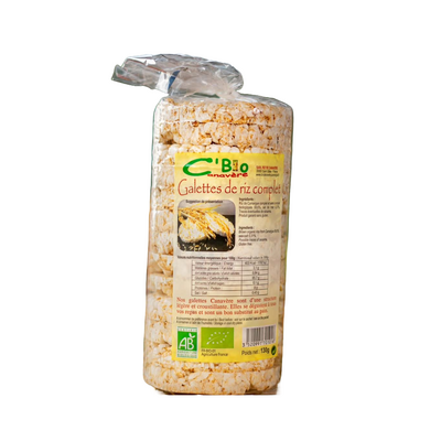 Galettes bio de riz complet 130g