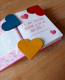 Marque page coeur rouge 2 - image 3