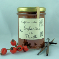 Confiture d'églantine à la vanille
