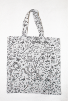 Tote bag enfant à colorier