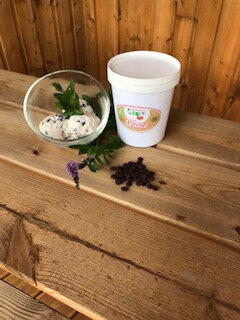 Glace menthe aux pépites de chocolat