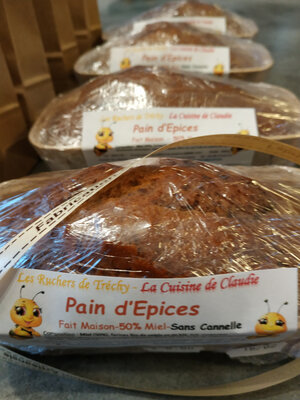 Pain d’épices (50 % miel) - sans cannelle