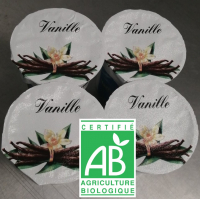 Yaourt vanille x4