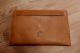 Pochette cuir couleur camel - image 2