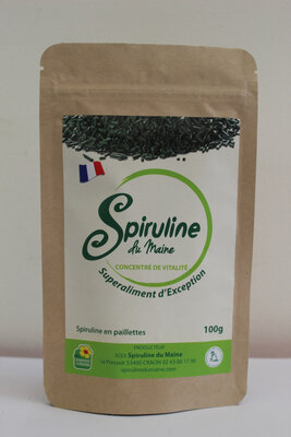 Spiruline en paillettes
