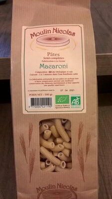 Macaroni semi-complet