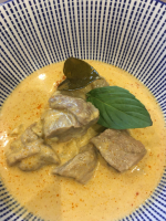 Curry rouge porc fermier* coco ananas