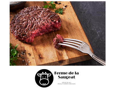 Steak haché surgelé 15%mg /120g /50 unités