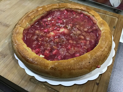 Galette du mois: bressane aux praline rouge
