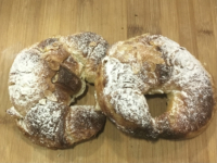 Lot de 2 croissants amandes