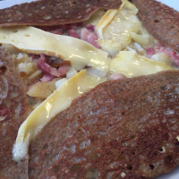 Galette tartiflette sans lardons