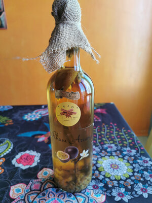 Rhum arrangé passion vanille 35 %
