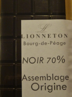 Tablette noir 70% assemblage origine