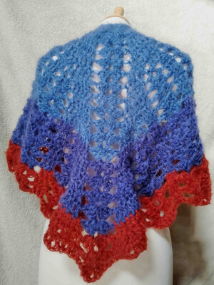Châle en mohair