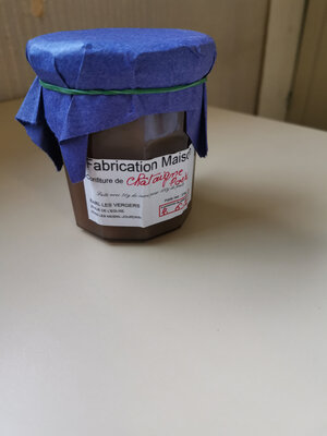 Confiture de châtaignes poires