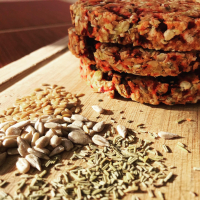 2 galettes graines et betterave