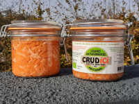 Carotte, radis noir et ail lactofermentés