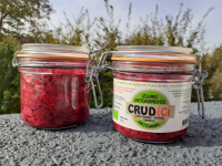 Chou rouge, pomme et cannelle lactofermentés