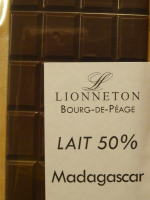 Tablette au lait 50% madagascar