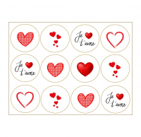 Pack saint valentin x8