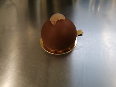 Dôme caramel/poire