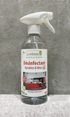 Désinfectant bactérie & virus 500ml