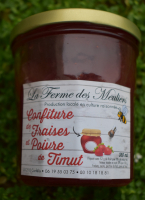 Confiture de fraise et poivre timut