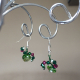 Boucles d'oreilles amour de cœurs swarovski - image 3