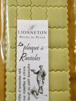 La plaque de ravioles