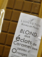 Tab. blond aux éclats de caramel et zestes d'
