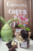 Pâques sachet de fritures noires